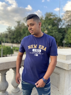 Camiseta New Era 1920 Azul Marinho na internet