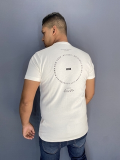 Camiseta Aeropostale Suedine Creme - comprar online