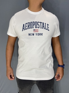 Camiseta Aeropostale EUA Branca New York na internet
