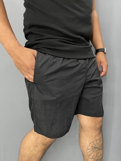 Short Aeropostale Preto Poliamida - comprar online