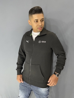 Jaqueta Puma Amg Mercedes Benz Preta - comprar online