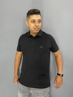 Polo Aeropostale A87 Black - Jeh Modas Store | Moda Masculina 