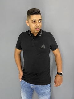 Polo Aeropostale Casual A Preta