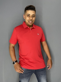 Polo Original Penguin Interloque Vermelho na internet
