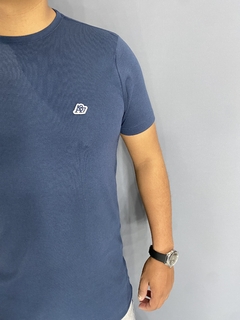 Camiseta Aeropostale Original Brand 1987 Marinho Malha Suedine - comprar online