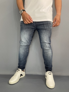 Calça Jeans Jay Jones Azul Marmorizada - comprar online
