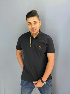 Polo Aeropostale Linha Platinum Preta