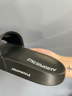Chinelo Aeropostale Slide AERO Black na internet