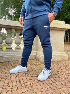 Calça Moletom Aeropostale Marinho - comprar online
