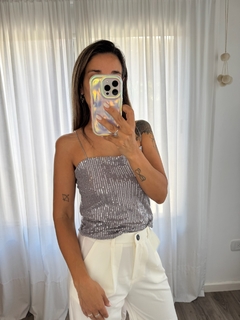 Top INE lentejuelas - Alquimia