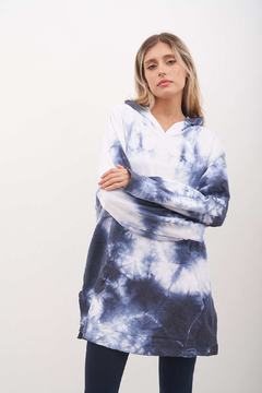 Canguro oversize, batik, de algodón rústico. - comprar online