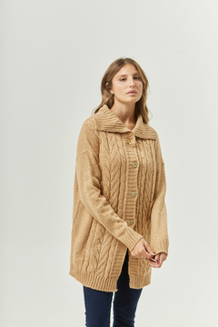 Saco ¾ tejido de mohair. - comprar online