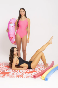 Enetra de teens lisa, espalda abierta, con tiras regulables. Calidad premium. Art 8406. en internet