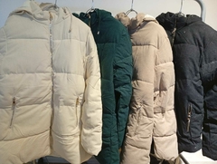 Parka de corderoy, forrada con corderito . Importada. Calidad premium. en internet