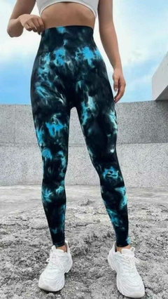 Calza estampada de suplex tiro alto. - Proverbio
