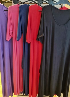 Imagen de Vestido de modal viscosa, con bolsillos.