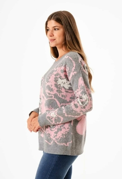 Sweater de bremer, estampa de flores. Calidad premium. - comprar online