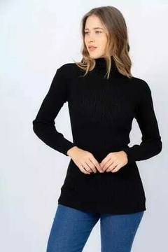 Polera tejida de morley, - tienda online