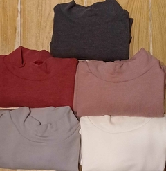 Media polera de morley frizada. - Proverbio