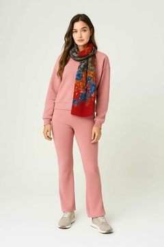 Conjunto de dralon, media polera + calza oxford. - Proverbio
