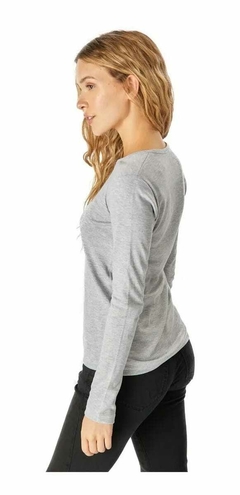 Remera básica, de rib de algodón. - comprar online