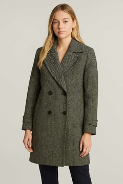 Saco/Tapado de Tweed , Importado, calidad premium. Totalmente forrado. Botones al tono. - comprar online