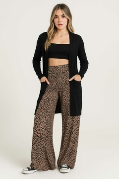 Saco/ capa de bremer 7/8, con bolsillos y tajos . Oversize. - comprar online