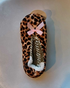 Pantufla ballerina. Con corderito en interior. - comprar online