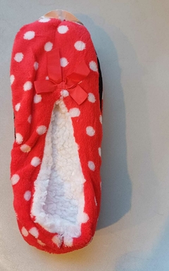Imagen de Pantufla ballerina. Con corderito en interior.