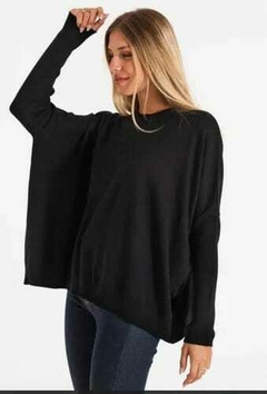 Sweater tejido, oversize, con mangas de morley. en internet