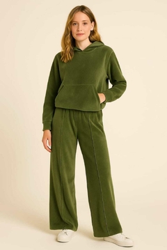 Conjunto de plush , buzo + palazzo . - comprar online
