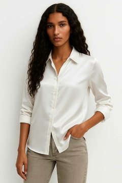 Camisa de raso. - comprar online