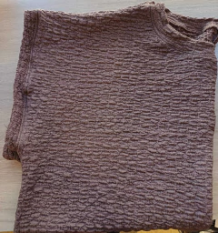 Remera de crepe crash, manga japonesa.