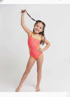 Entera de nenas acebrada, con vivos . Calidad premium. Art 8201 - comprar online