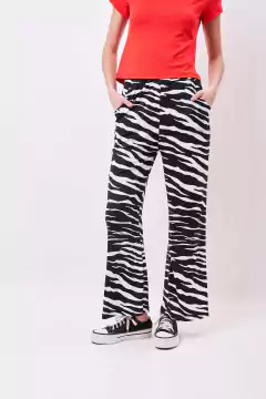 Imagen de Pantalón estampado , de jersey de algodón.