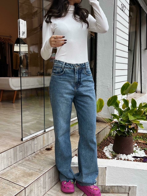 Calça Jeans Reta Fani