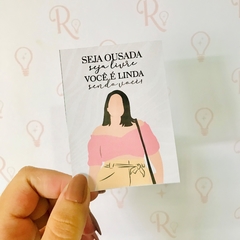25 Mini Folheto | Seja ousada