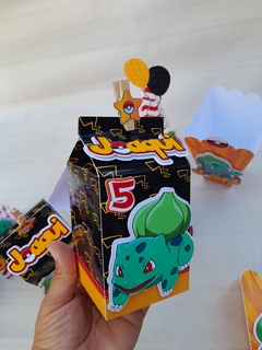 MILK BOX 3D CON BROCHE
