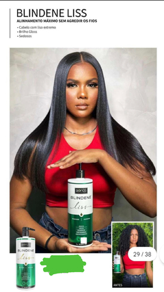 Biofios Profissional Blindene Liss - Escova Progressiva Sem Formol 1L - Espacovipby