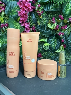 Kit Wella nutri enrich + óleo embalagem pequena