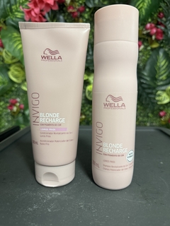 Kit Wella Professionals Invigo Blonde Recharge Duo (2 Produtos) - comprar online