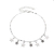 Tobillera estrellas con strass - tienda online