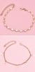 Tobillera duo de estrellas - comprar online
