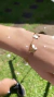 Pulsera/Toillera mariposas perforadas - comprar online
