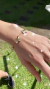 Pulsera/tobillera mariposas texturizadas en internet