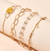 Set de pulseras Topacio - comprar online