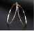 Aros Argollas con strass - comprar online