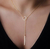 Collar Circulo atravesado por barrita