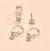 Aros Set de 4 - Romanticos - comprar online