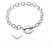 Pulsera corazón con cierre Tiffany